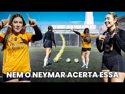 I was CHALLENGED by IMAN ADIB | women's football / iman ali dib / maria vieira