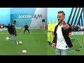 James Maddison vs Samson Kayo | Penalties, volleys, freekick & crossbar challenge | Soccer AM Pro AM