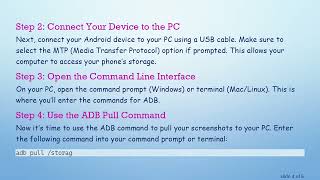 How to Easily Transfer Files from Phone to PC Using ADB screenshot 4