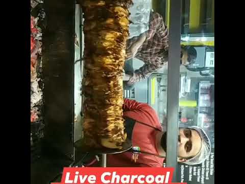Live Charcoal Shawarma @ The Meating Point Vasai West