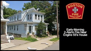 Boston 2-Alarm Fire Audio 2/27/2021 [Massachusetts]