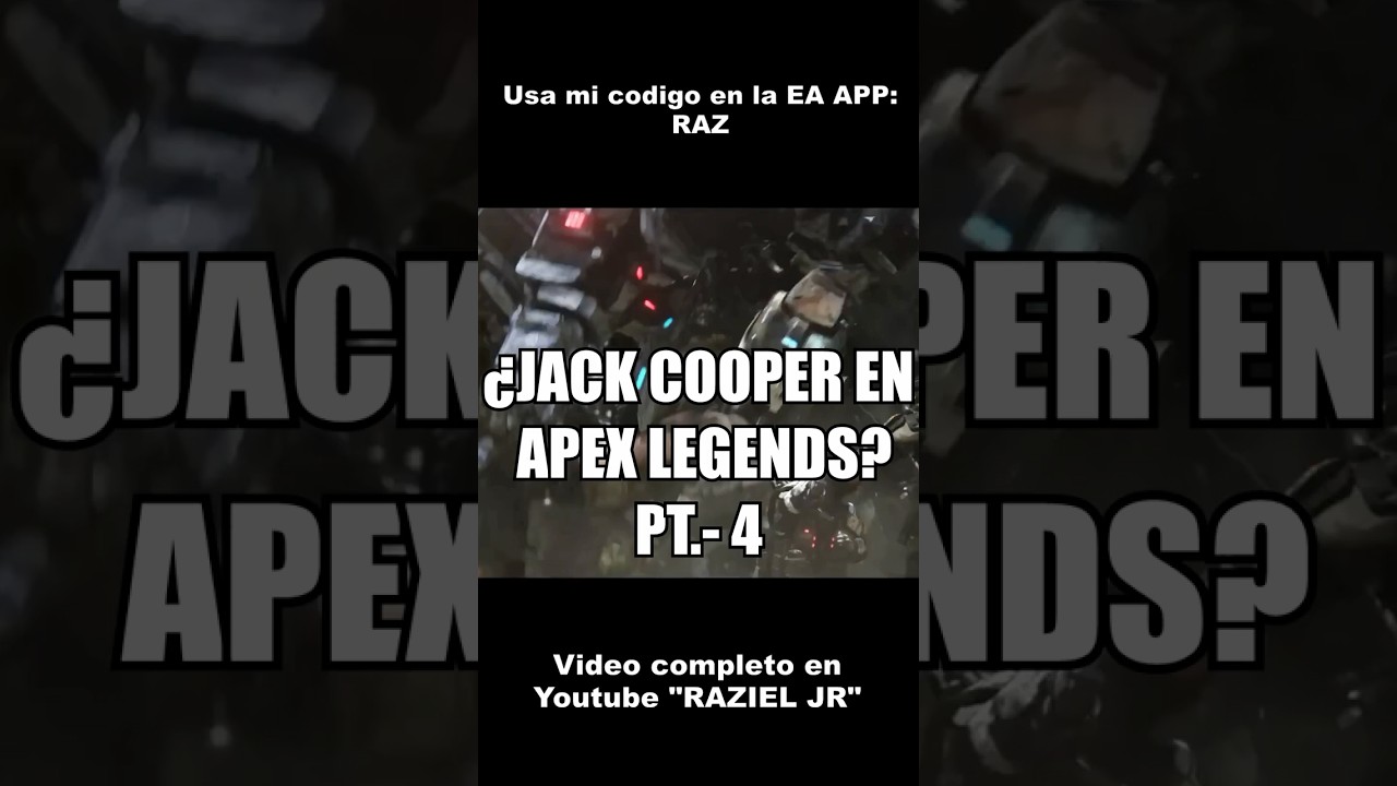 ¿Jack cooper podría llegar a Apex legends? Pt. 4 👀#apexlegends #apex