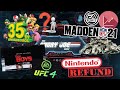 AJS News - EA places Ads in UFC4, Madden Sales Increase! ANGRY RANT, Mario Bundle, Nintendo Refunds!
