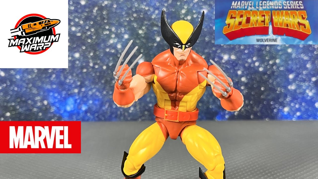 Figurine GUERRE SECRETE SECRET WARS 1984 MARVEL WOLVERINE FRANCE MATTEL Vintage