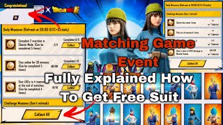 MATCHING GAME EVENT | FULLY EXPLAINED | HOW TO GET FREE SUIT  | PUBG MOBILE | TL MALIK screenshot 2