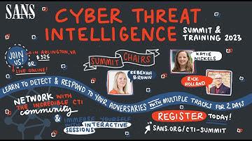 Cyber Threat Intelligence Summit and Training 2023