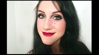 70s Glam Rock Burlesque makeup look
