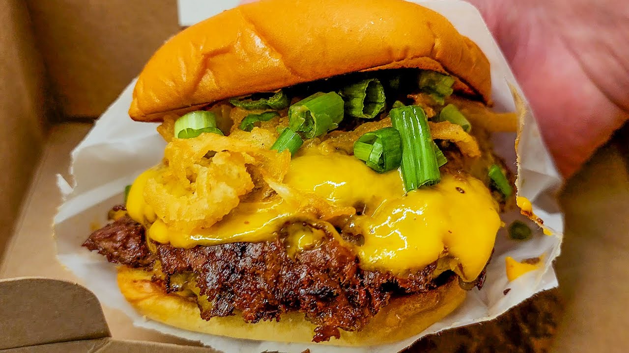 Shake Shack's Korean BBQ Burger Review YouTube