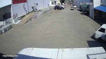 Съемка днем номера камера Dahua 4mpx DH-IPC-HFW2431SP