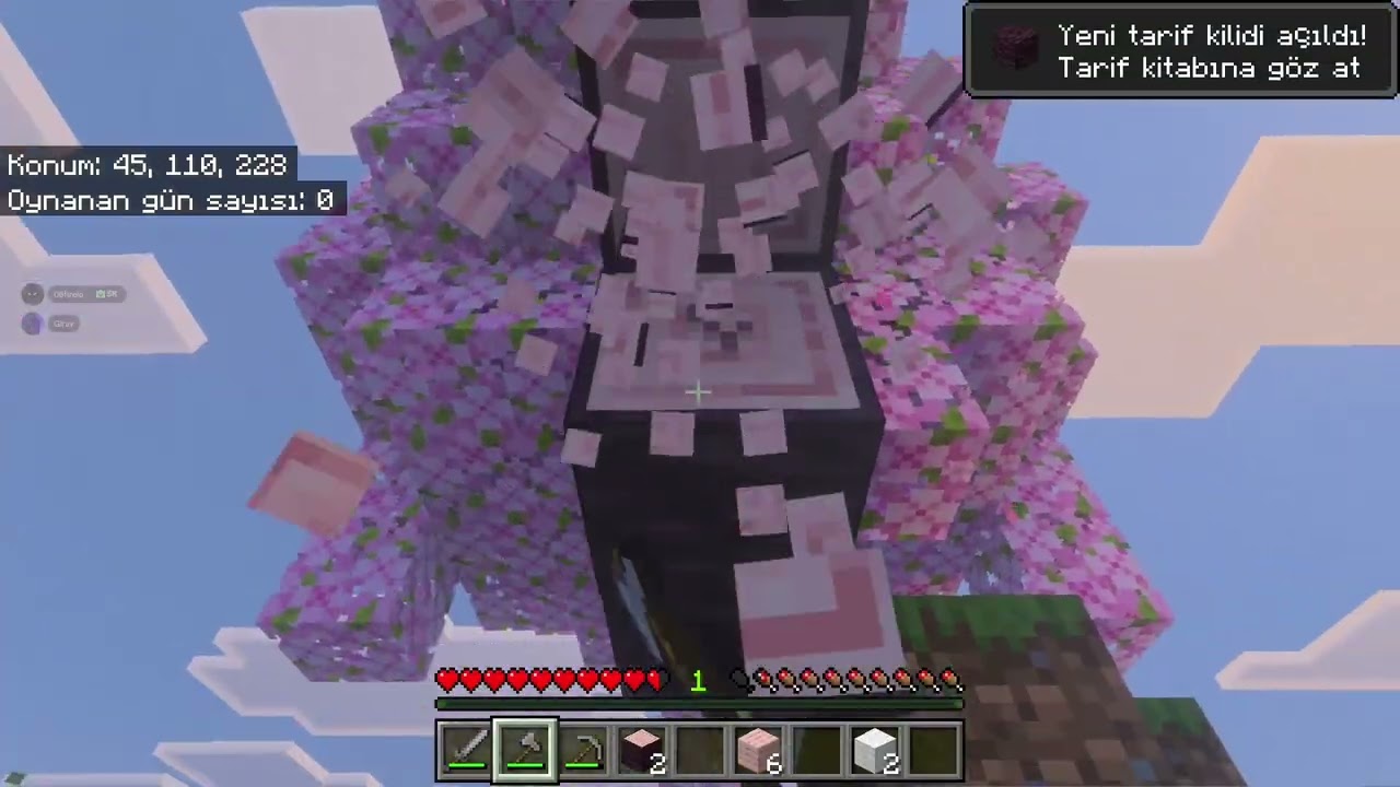Minecraft en yeni survival 1. bölüm