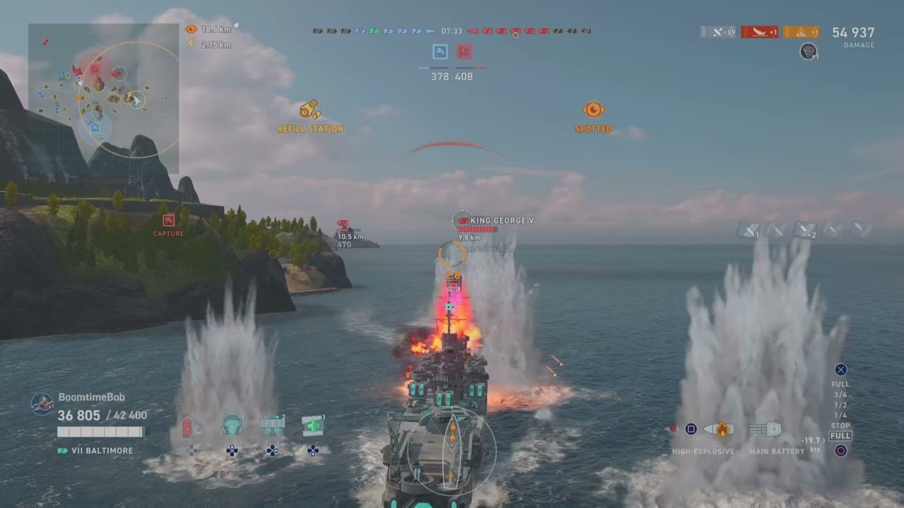 World of Warships: Legends_Baltimore - AL Montpelier Anti-Dispersion Build