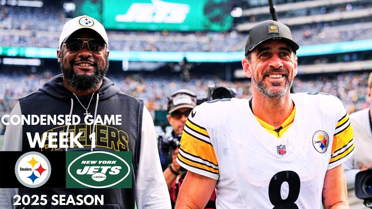 Jets vs Steelers 2025 Week 1 Condensed Game | NFL Highlights
