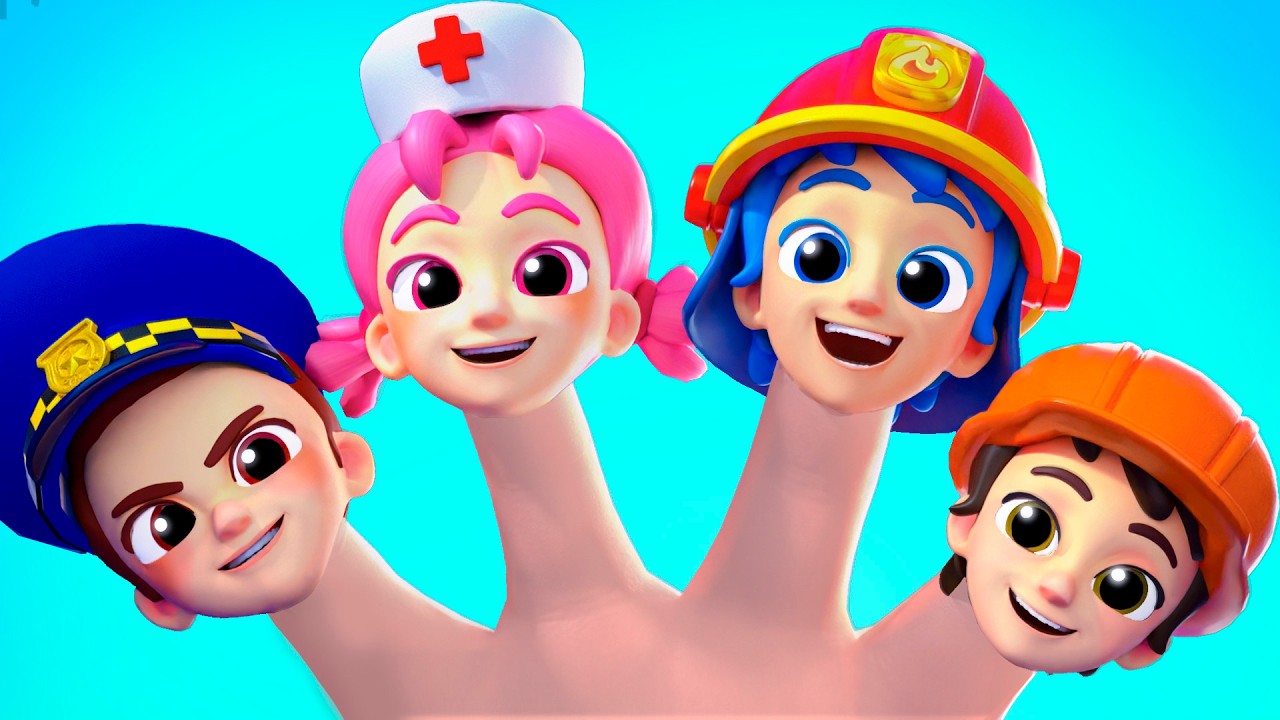 Equipo de Rescate Familiar de Finger 2 - Canciones y Caricaturas para Niños