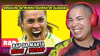 ♫ RAP DA MARTA | A Rainha do Futebol {REACT/FUTRAP}