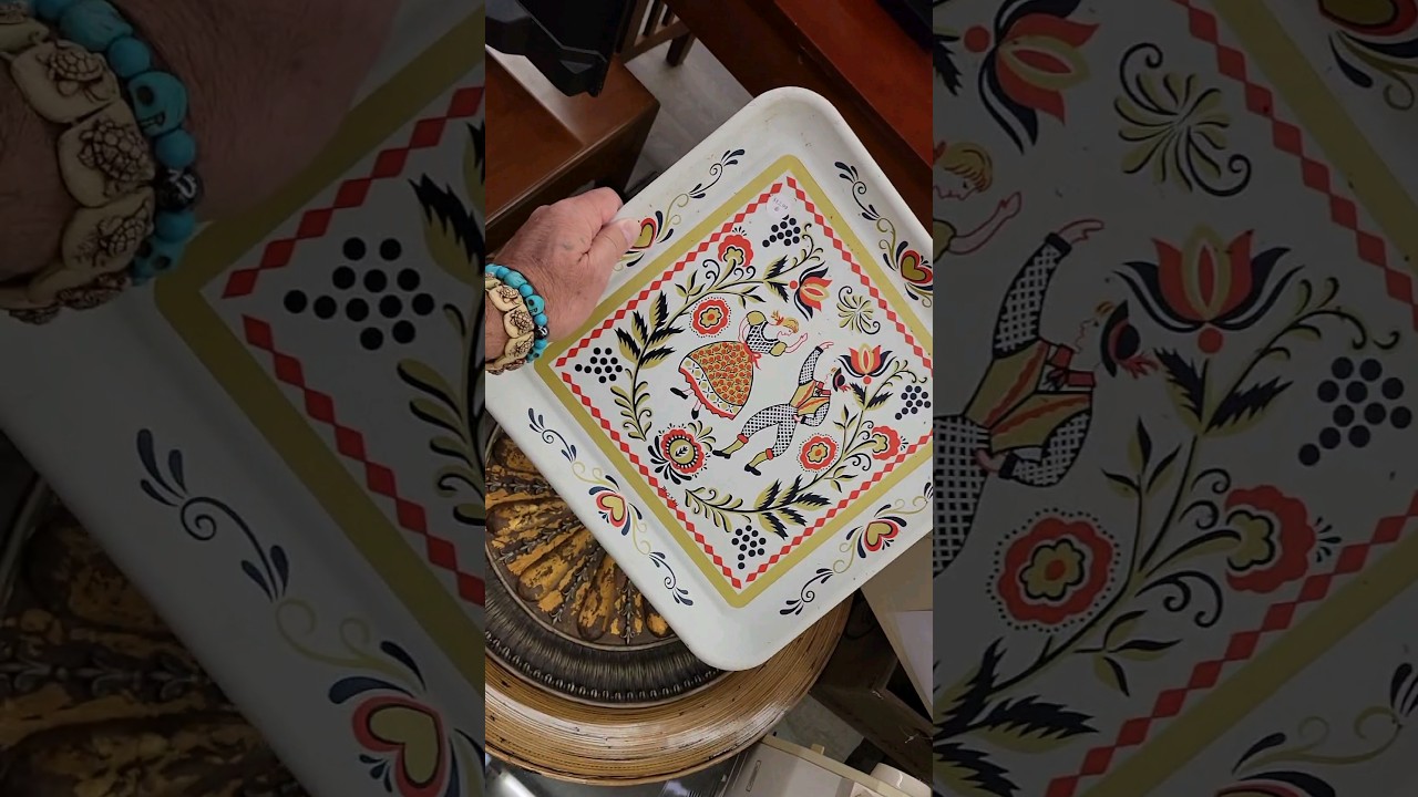 Pennsylvania Dutch serving tray...