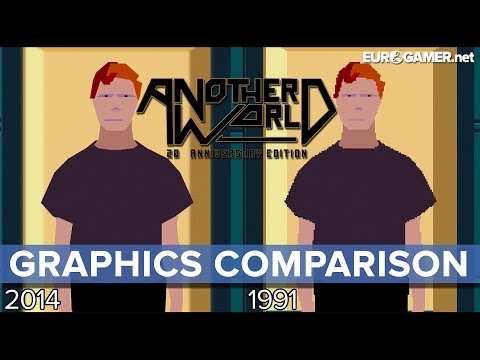 Another World: 20th Anniversary Edition - Graphics Comparison - Eurogamer