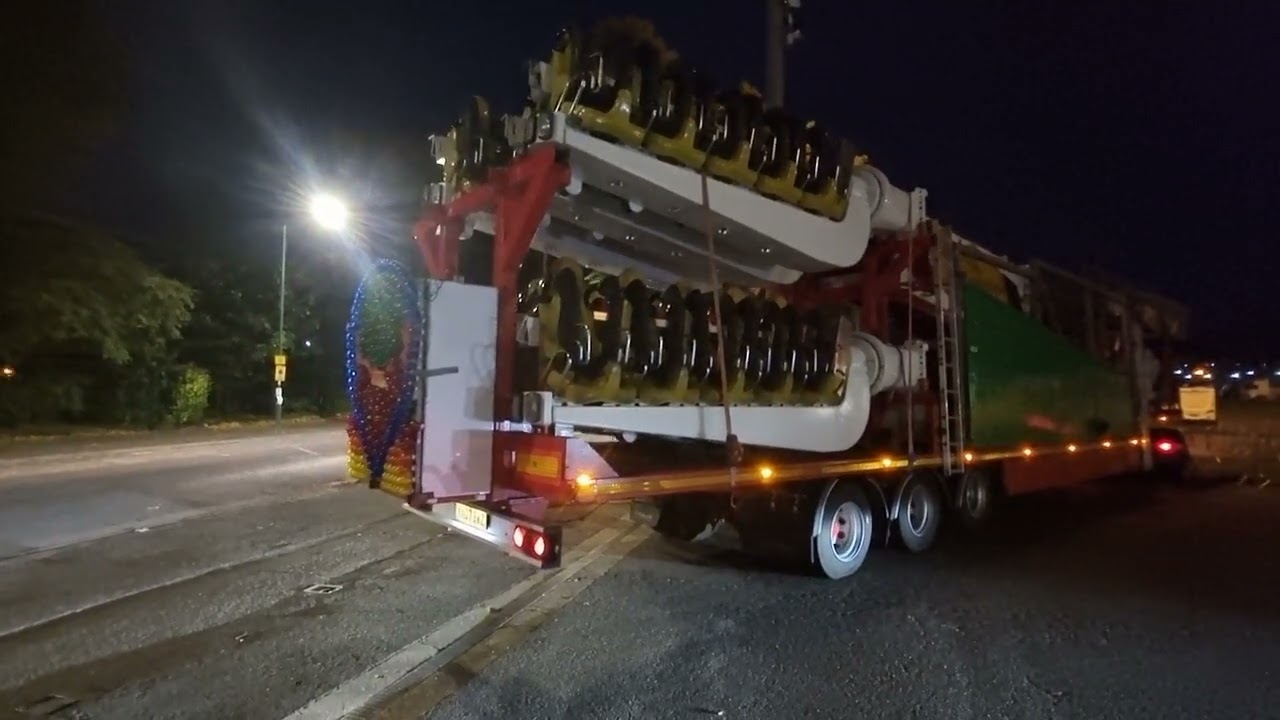 Nottingham Goose Fair 19th September 2025 Henry Danter Aerospace & TopScan Arrived Day 5