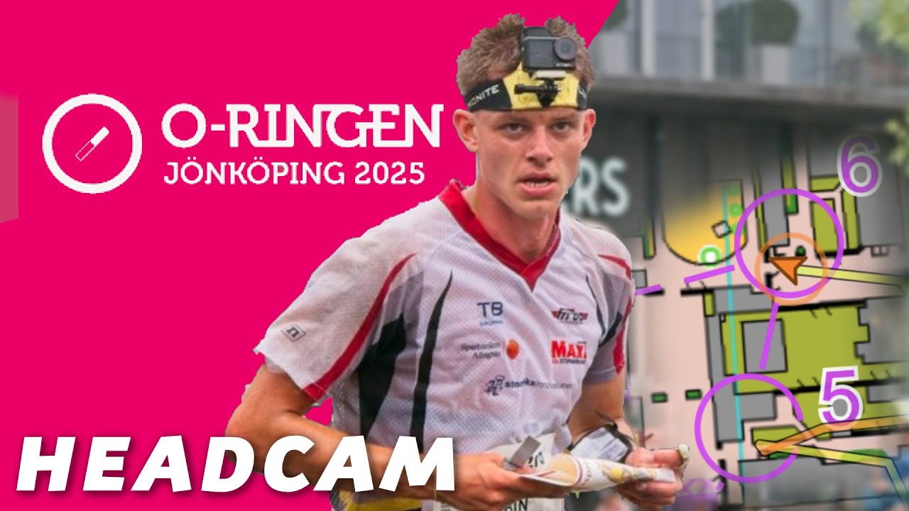 O-Ringen 2025 Elite Sprint | Headcam Takeover Albin Sundström