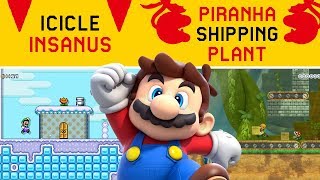 Making of Icicle Insanus & Piranha Co. Shipping Plant (Super Mario Maker 2)