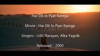 Har Dil Jo Pyar Karega | English Translation [Har Dil Jo Pyar Karega]