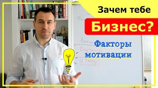 Мотивация открыть бизнес | Шаг №1 - Зачем тебе бизнес? | 7 шагов к своему бизнесу | Максим Бурлай