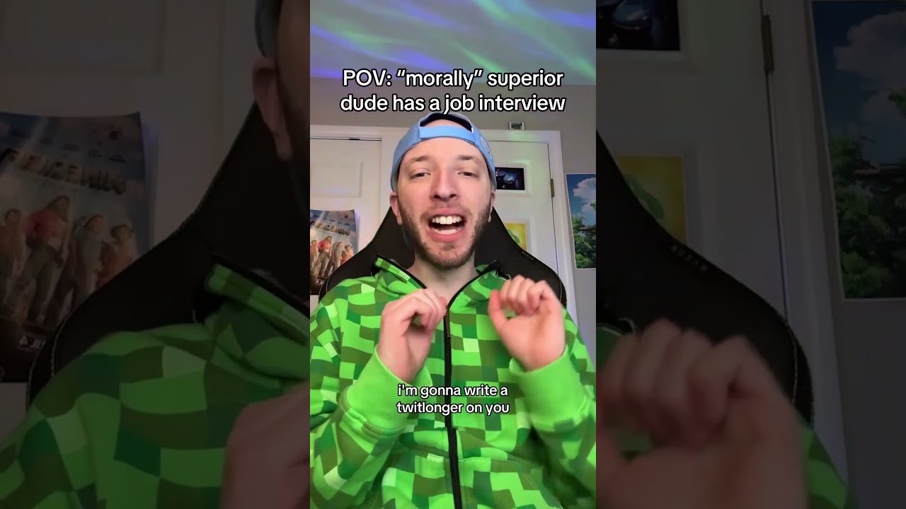 Discord job interview with @theslappablejerk #comedy #funny