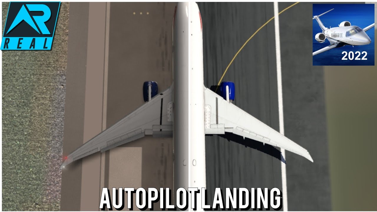 RFS vs Aerofly FS 2022 - Autopilot Landing