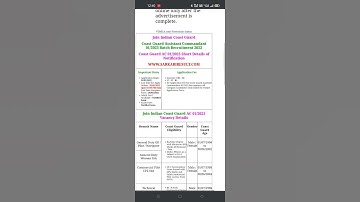 Join Indian Coast Guard Assistant Commandant 01/2023 Batch Online Form
