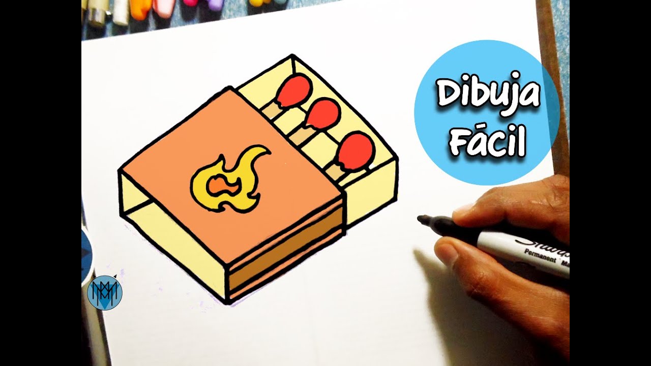 Como Dibujar Una Caja De Cerillos | Dibustrador - thptnganamst.edu.vn