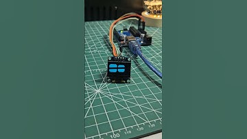 Animating an OLED Display with Arduino Uno | SSD1306 Magic! #shorts #display #shortsfeed