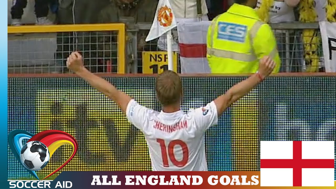 All England Goals Soccer Aid YouTube