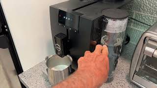 How to clean jura ena4 expresso machine with jura cleaning tablets