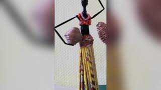 How To Make African Doll From Newspaper Afrikanka