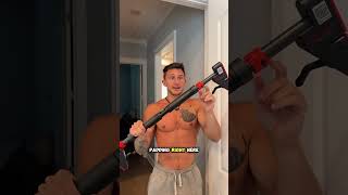 Do more pull ups and leg raises! Get this bar at home 💪 #homeworkout #mobility #advancedabworkout