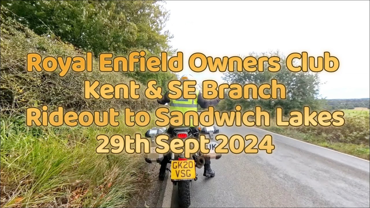 REOC Kent Branch - Rideout to Sandwich Lakes in which it all goes pear ...