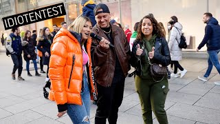 Idiotentest In Frankfurt Straßenumfrage.