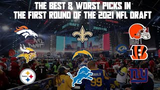 The Best & Worst Picks in the First Round of the 2021 NFL Draft
