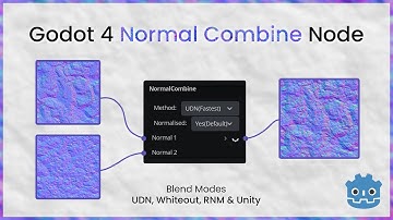 Blend Normal Maps Using Normal Combine Node In Godot 4