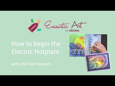 Encaustic Art Compact Hotplate Unboxing and Set Up Tutorial 