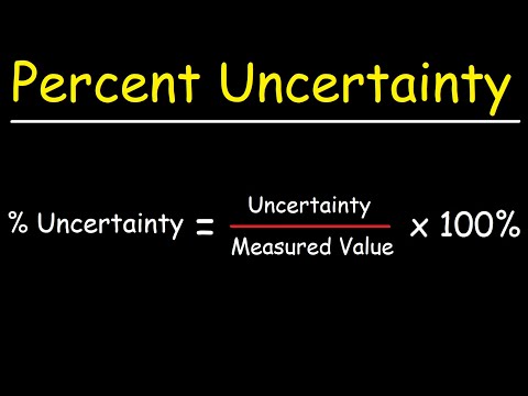 वीडियो: आप प्रयोगात्मक अनिश्चितता की गणना कैसे करते हैं?