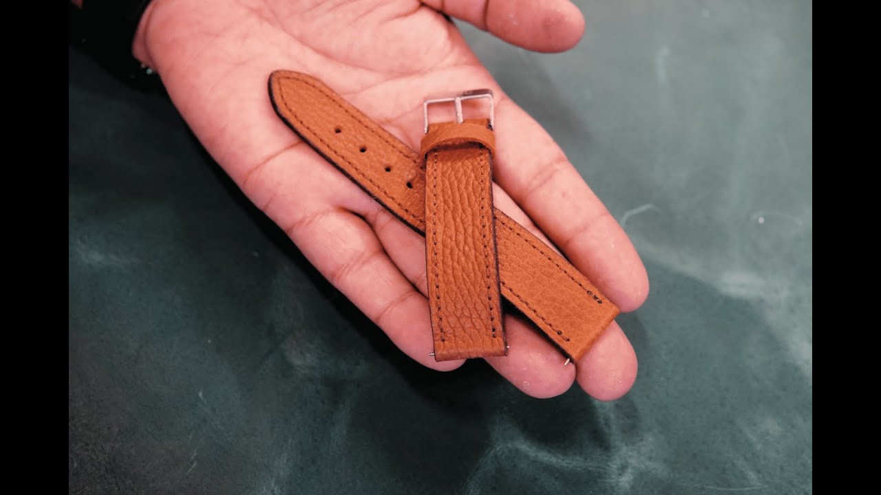 Leather Watch Straps | Complete Strap Making Process 