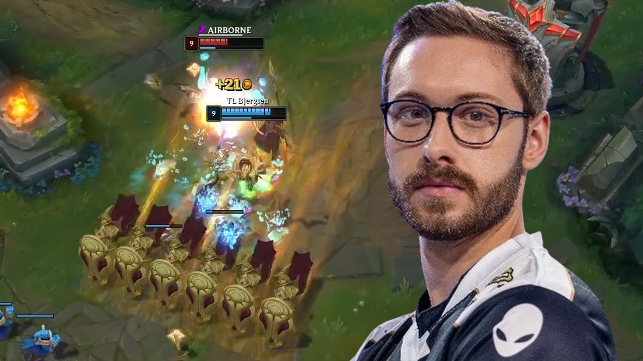 Bjergsen solo kills Blue