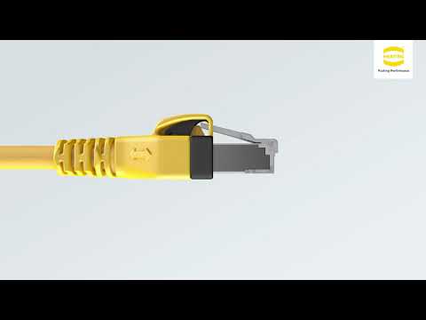 HARTING DualBoot® RJ45 PushPull IP20 Systemkabel