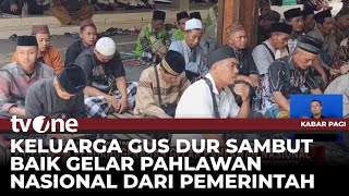 Download lagu Terima Gelar Pahlawan Nasional, Keluarga Gus Dur di Jombang Sambut Baik | tvOne