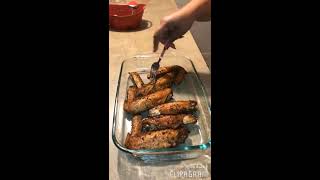 Tonight i made turkey wings in my philip’s air fryer cooked the on
375 for 25 mins flipping halfway. please subscribe and give a thumbs
up! follow i...