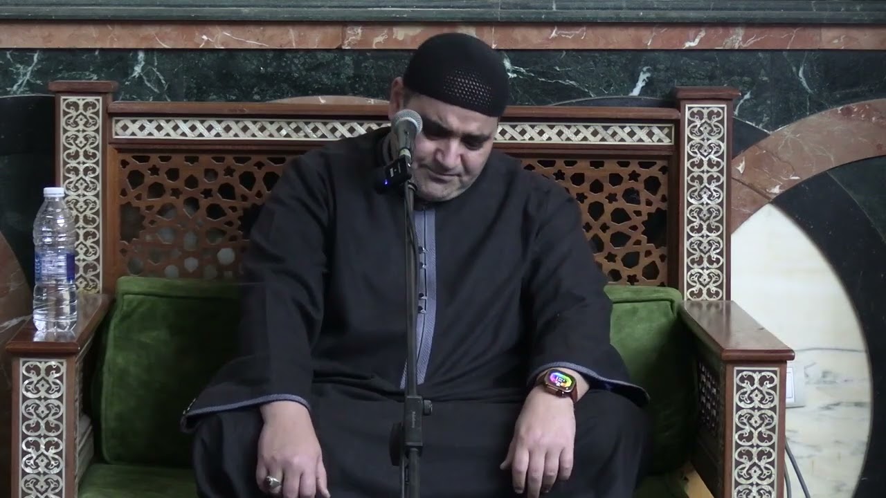 القاريء مصطفى لطفي النحل واول الاسراء قرآن جمعه 2026 مسجد الفرقان 