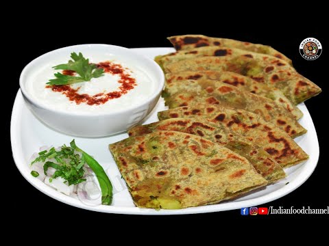 Aloo Gobi Paratha recipe-पंजाबी स्टाइल आलू गोभी का पराठा-Easy Breakfast recipe-गोभी पराठा की रेसिपी | Indian Food Channel