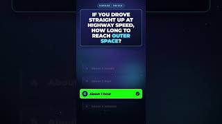 How long to reach outer space?