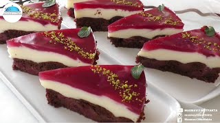Yıllardır Yaptığım Çok Beğenilen 3 Katmanli Vi̇şneli̇ Pastapasta Tarifleri