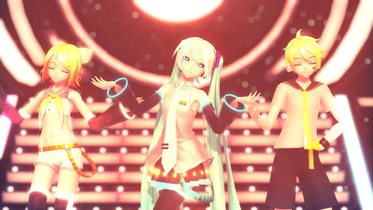 [MMD] Shake It! - シェイクイット! [by Emon]/YYB Miku, Rin and Len - YouTube